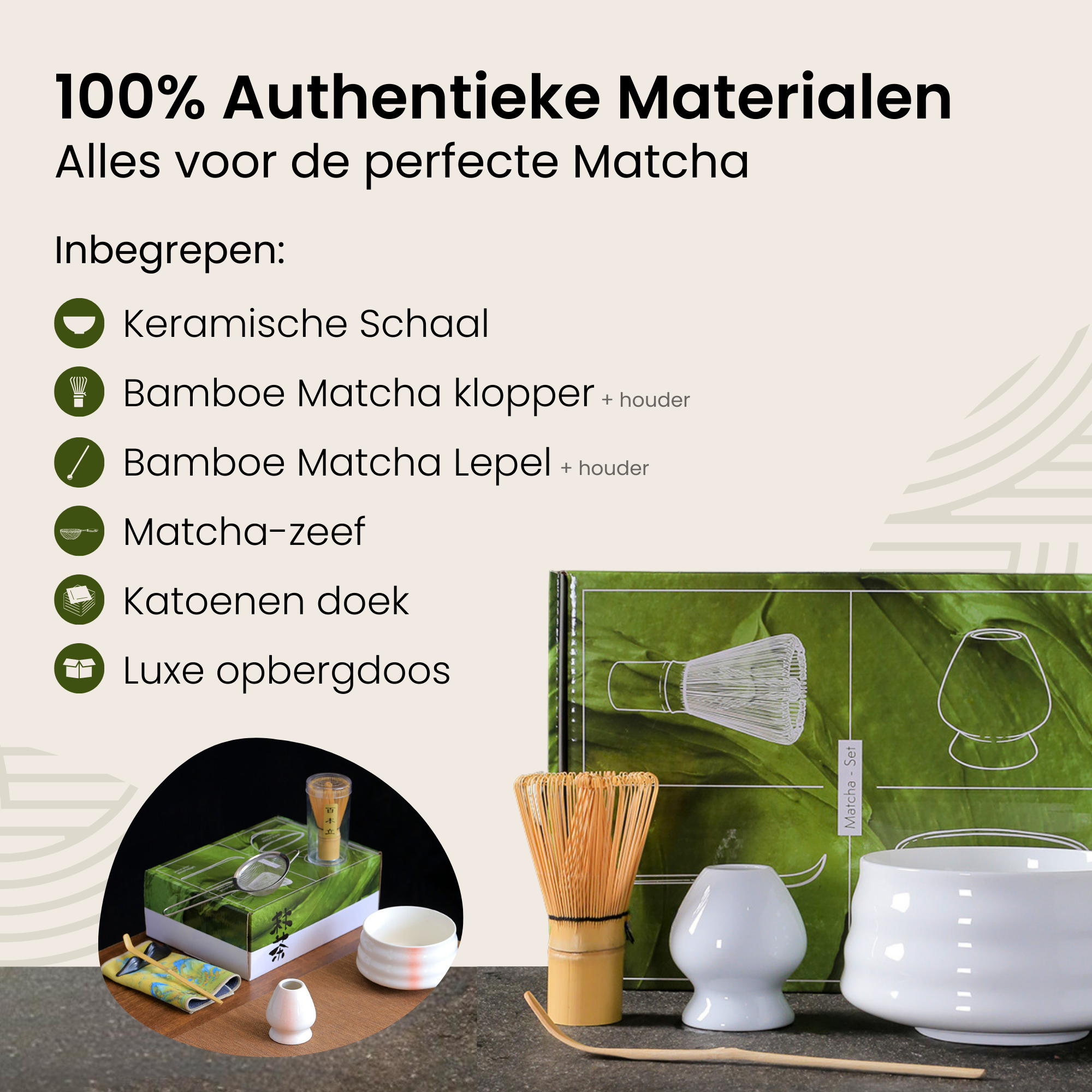 Yasumi | Matcha Set 4-delig