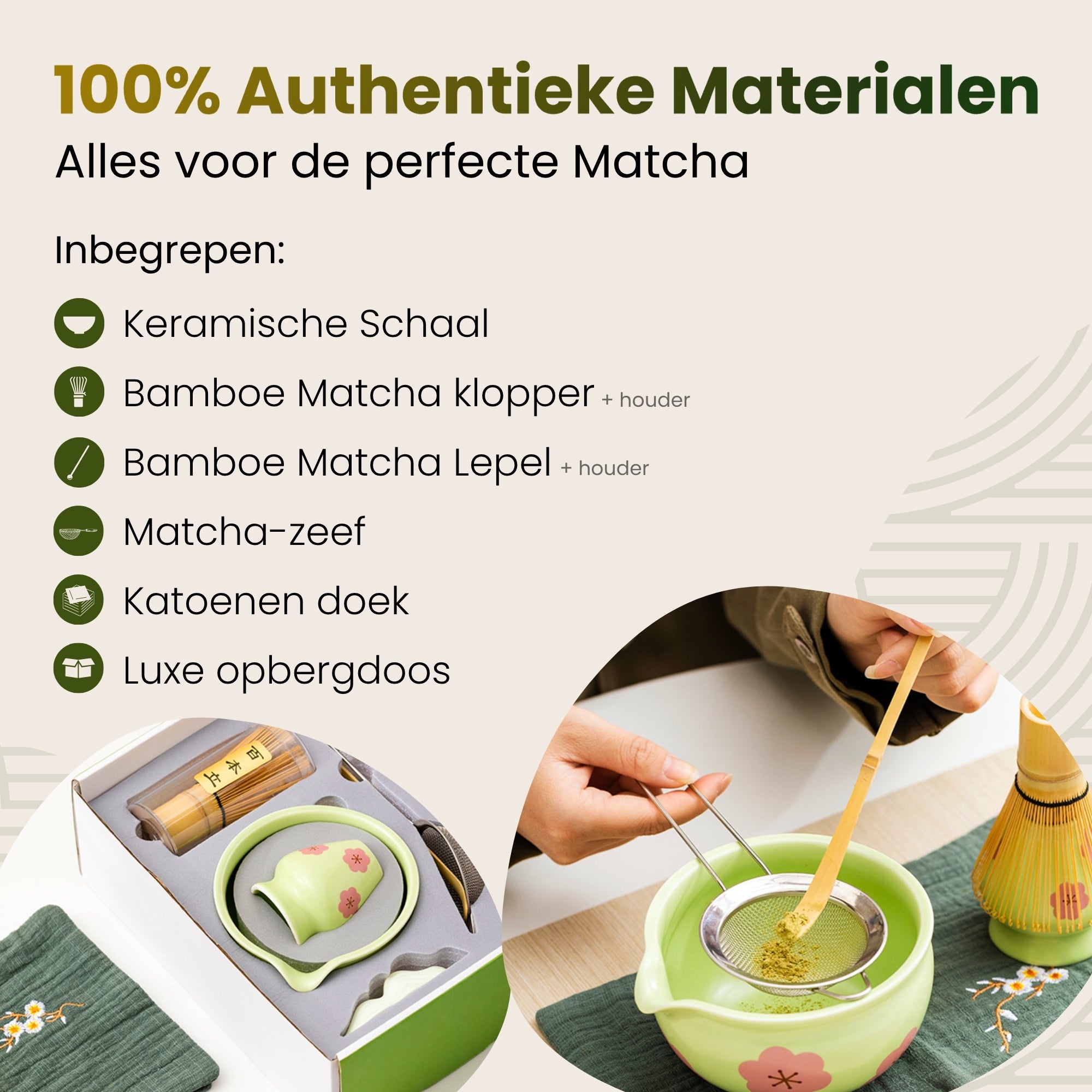 Asuka | 7-Delige Matcha Set