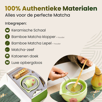 Asuka | 7-Delige Matcha Set