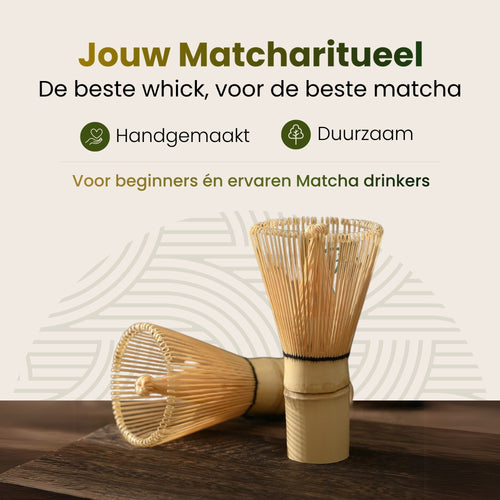 Bamboe Matcha Whisk (Klopper)