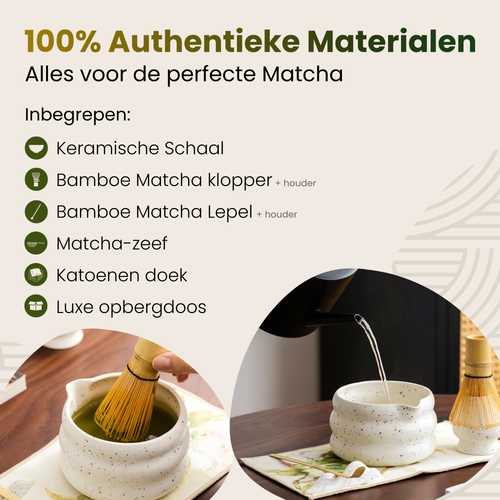 Kawa | 7-Delige Matcha Set